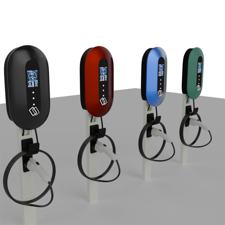 11 کیلووات دیواری-نقطه شارژ اتومبیل نصب شده